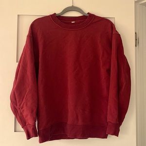 lululemon perfectly oversized crew